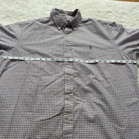 Ralph Lauren Big Shirt Long Sleeve Button Up Mens XL Classic Fit Logo Pony Prep - Picture 4 of 8